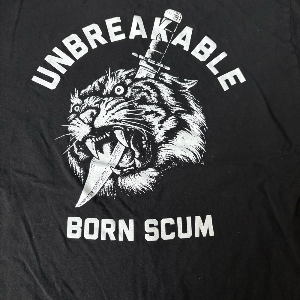 Unbreakable Black Graphic T-Shirt